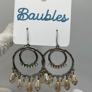 Baubles Austrian Crystal Dangle Chandlier Earrings